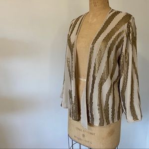 Gorgeous Sequined Jacket by Chico’s.